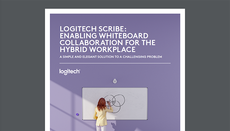 Article Logitech Scribe: Enabling Whiteboard Collaboration for the Hybrid Workplace Image