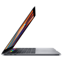 Apple MacBook Pro side view