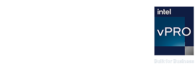 HP, Windows 11 and Intel vPro logo