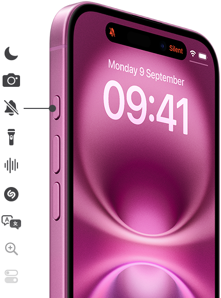 Just press and hold the Action button on iPhone 16 to launch the action you want, Focus feature, Camera app, Silent mode, Flashlight, Voice Memos, Shazam and more