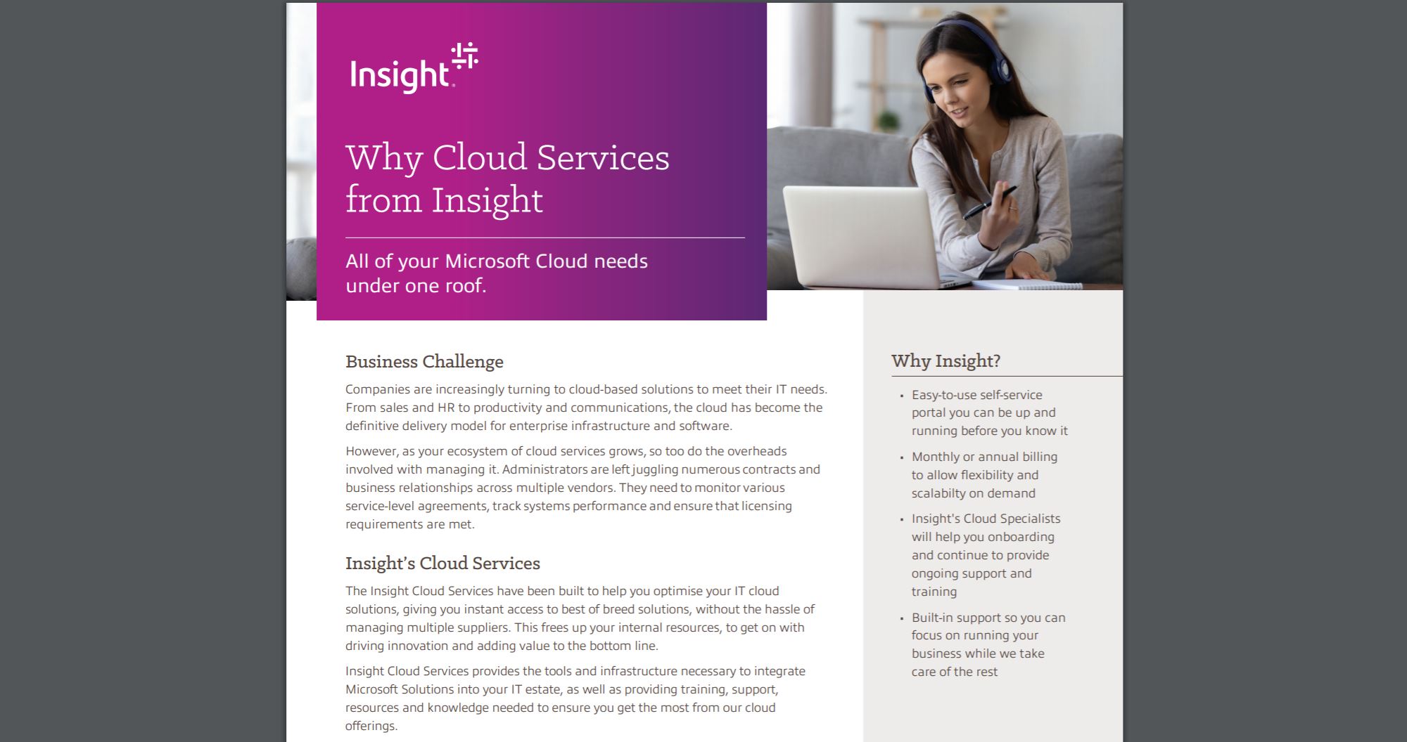 Article Why Cloud Services from Insight Image