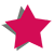 Fuchsia star icon