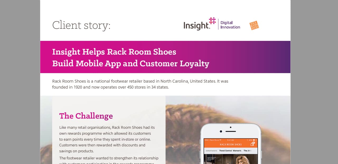 Insight Case Study: Build Mobile App and Customer Loyalty