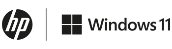 HP and Windows logo