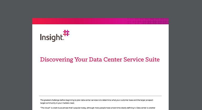 Article Discovering Your Data Center Service Suite Image