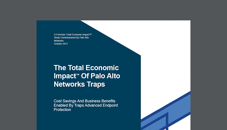 Article The Total Economic Impact of Palo Alto Networks Traps Image