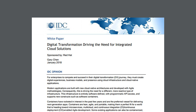 Article Digital Transformation Driving the Need for Integrated Cloud Solutions Image