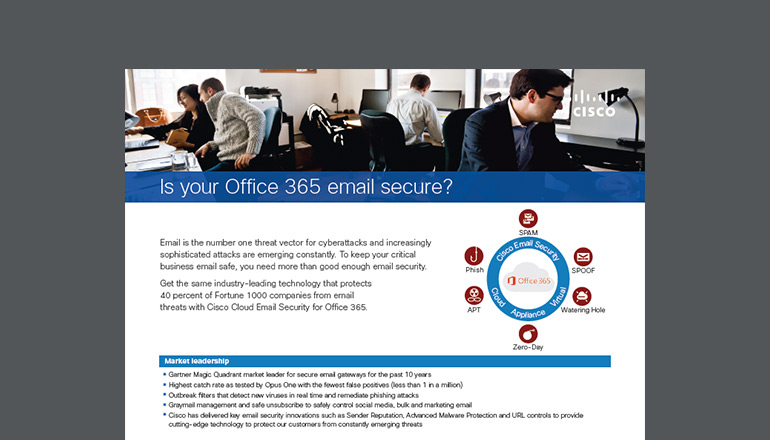 Article Is Your Office 365 Email Secure? Image