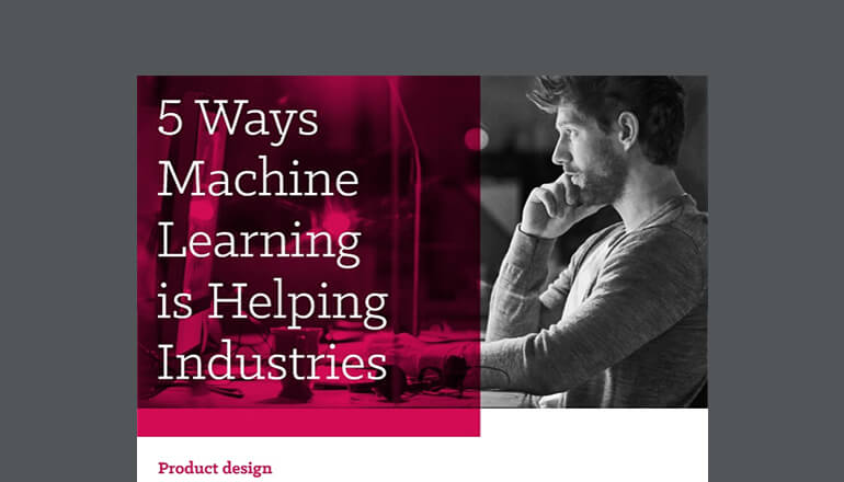 Infographic of 5 Ways Machine Learning is Helping Industries Advance Thumb