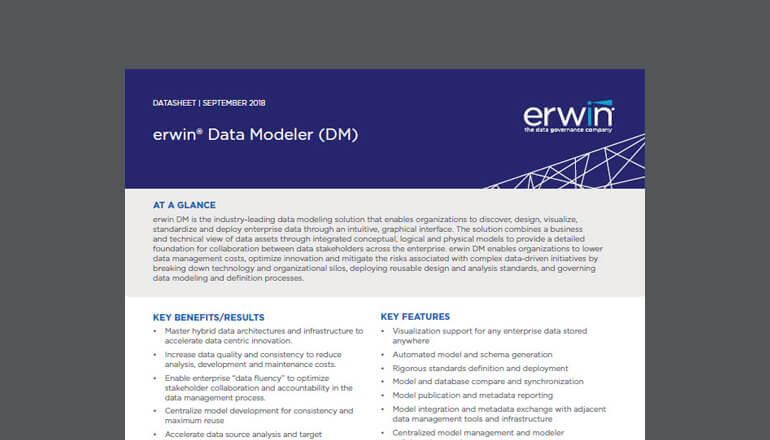 Article erwin Data Modeler Image