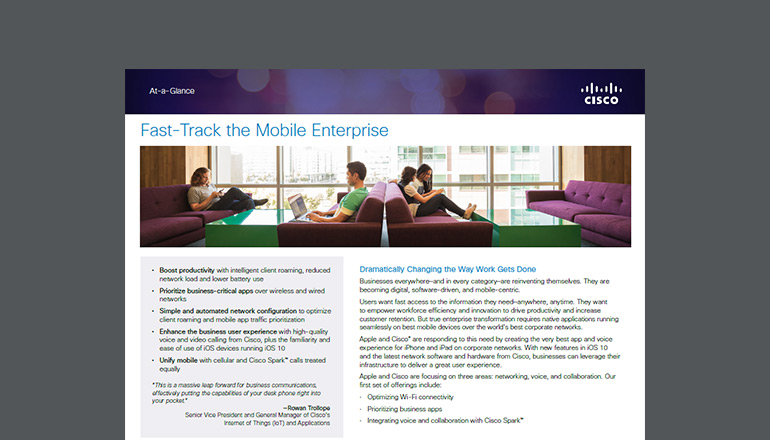 Article Fast-Track the Mobile Enterprise Image