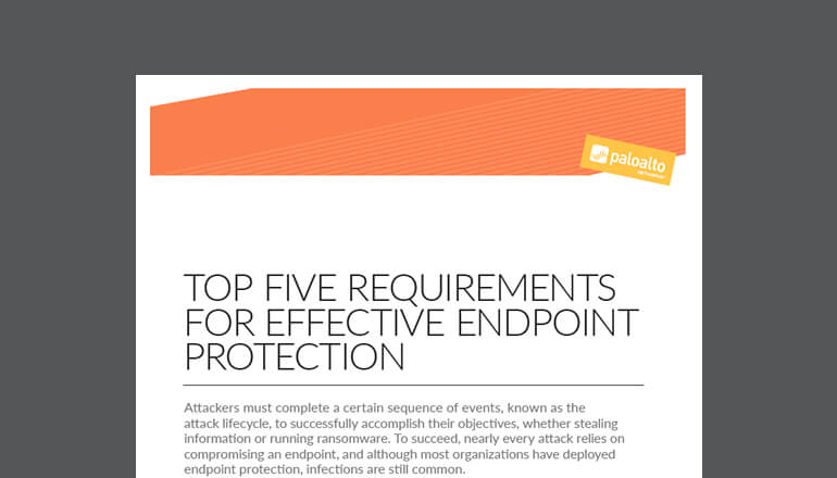 Article Top Five Requirements for Effective Endpoint Protection Image