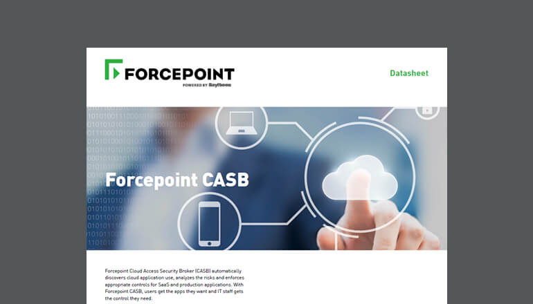 Article Datasheet: Forcepoint CASB Image