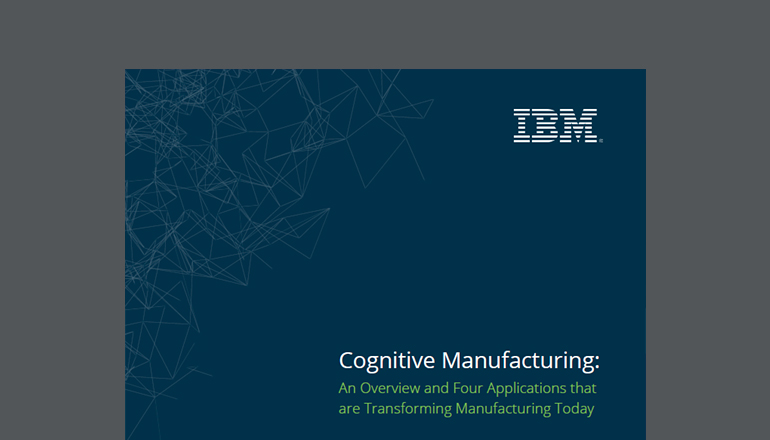 Article IBM Cognitive Manufacturing Whitepaper Image