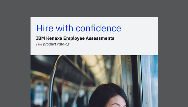 Article Hire With Confidence: IBM Kenexa Image