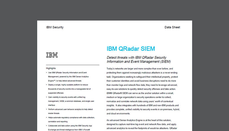 Article IBM QRadar Network Insights Whitepaper Image