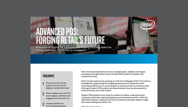 Article Advanced POS: Forging Retail’s Future Image