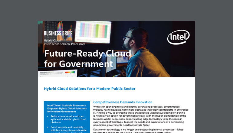 Article Future-Ready Cloud for Government Image