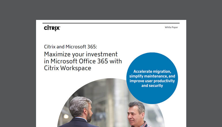 Article Citrix and Microsoft Office 365 Whitepaper Image