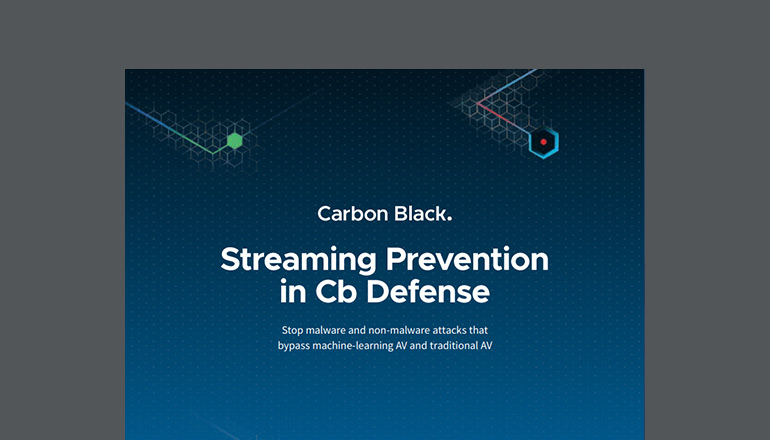 Article Streaming Prevention in Carbon Black Defense Image