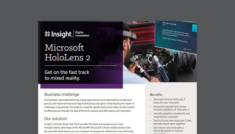 Article Microsoft HoloLens 2: The Fast Track to Mixed Reality  Image