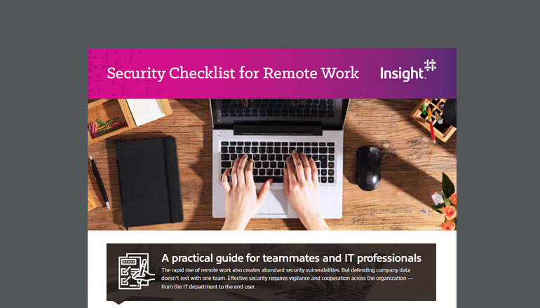 Article Security Checklist for Remote Work Image
