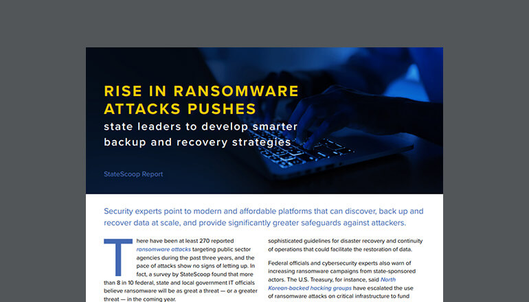 Article StateScoop Report: Rise In Ransomware Attacks Image