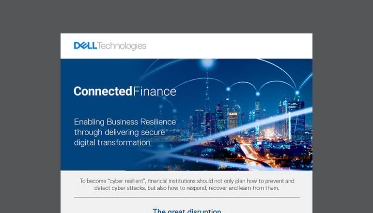 Article Connected Finance with Dell Technologies Image