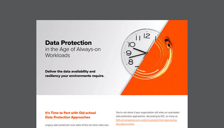 Article Data Protection in the Age of Always-on Workloads Image