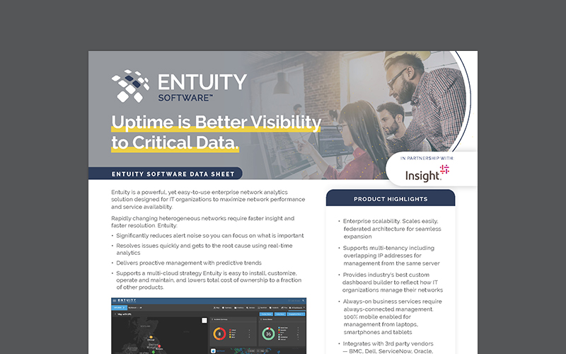 Article Entuity Uptime Is Better Visibility to Critical Data Image