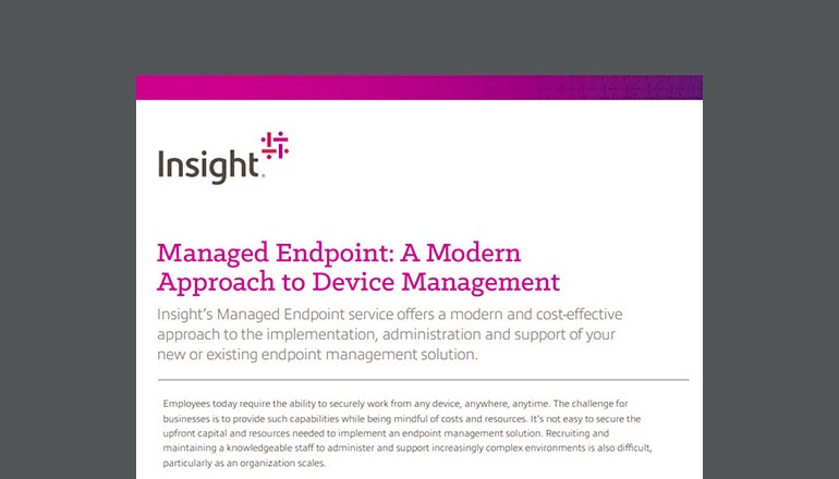 Managed Endpoint: A Modern Approach to Device Management