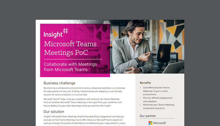Article Microsoft Teams Meetings PoC Image
