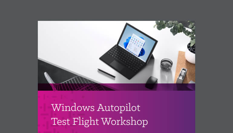 Article Windows Autopilot Test Flight Workshop Image