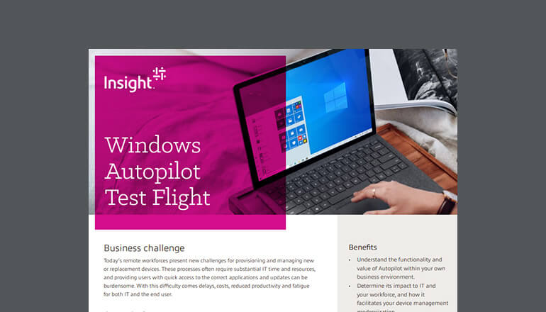 Article Windows Autopilot Test Flight Image