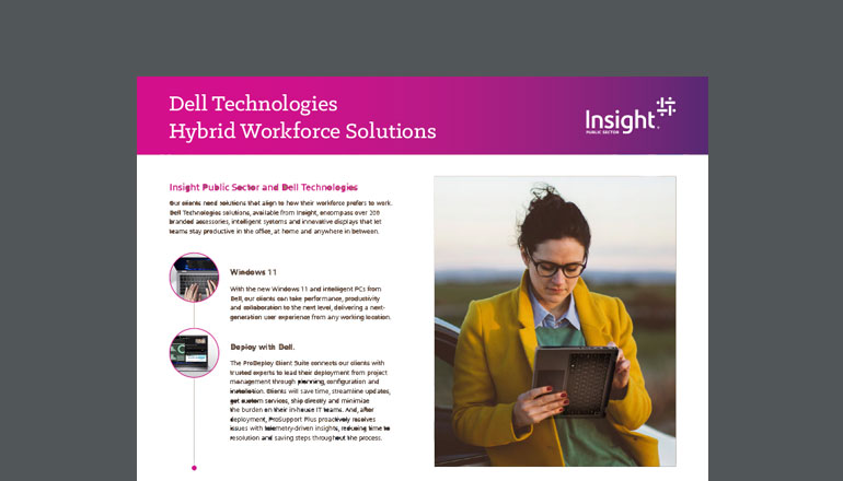 Article Dell Technologies for the Hybrid Workforce Image