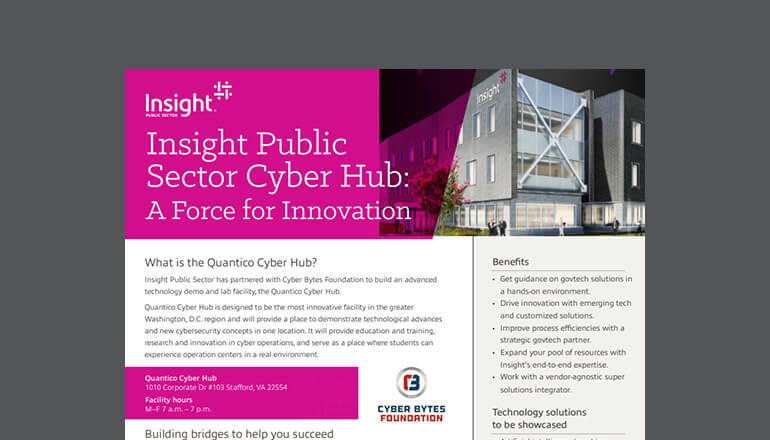 Article Insight Public Sector Cyber Hub: A Force for Innovation Image