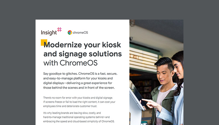 Article Modernize Your Kiosk and Signage Solutions With ChromeOS Image