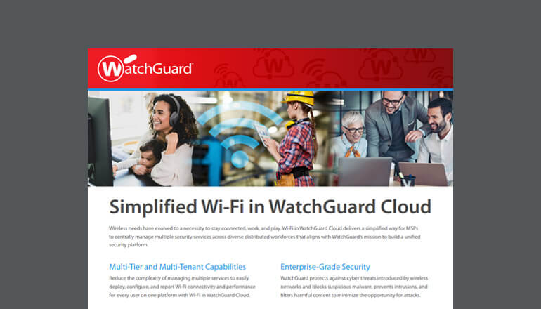 Article Simplified Wi-Fi in WatchGuard Cloud Image