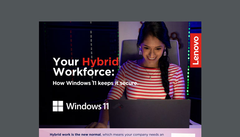 Article Your Hybrid Workforce: How Windows 11 Keeps It Secure Image