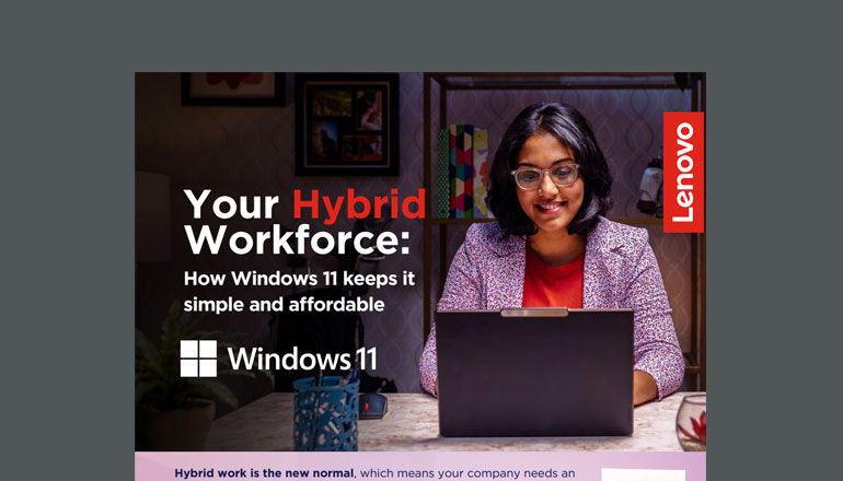 Article Your Hybrid Workforce: How Windows 11 Keeps It Affordable and Simple Image