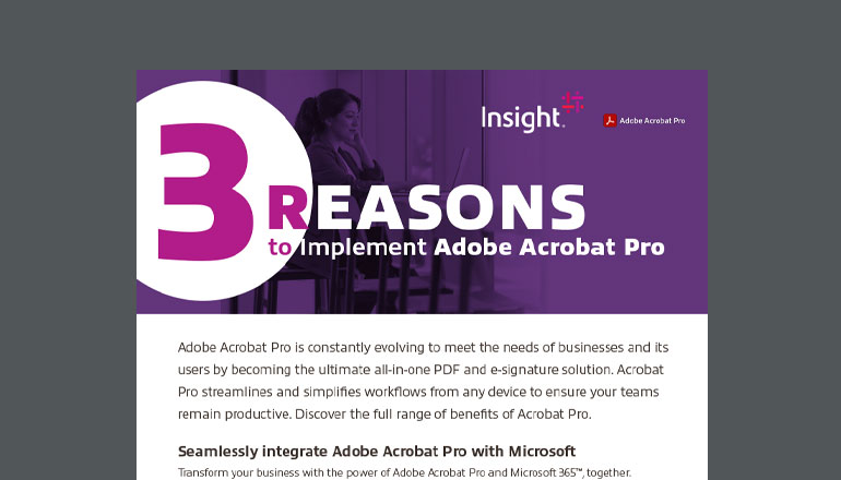 Article 3 Reasons to Implement Adobe Acrobat Pro  Image