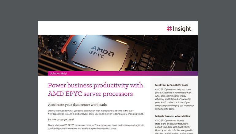 Article Power Business Productivity With AMD EPYC Image