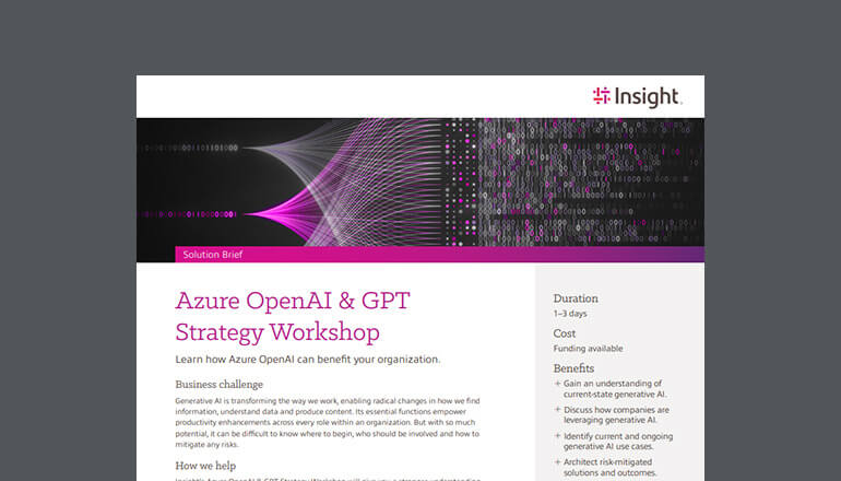Article Azure OpenAI & GPT Strategy Workshop Image