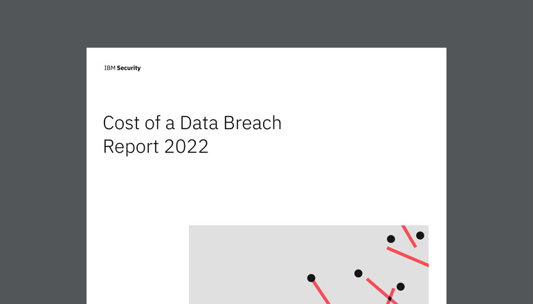 Article Cost of a Data Breach Report 2022 Image
