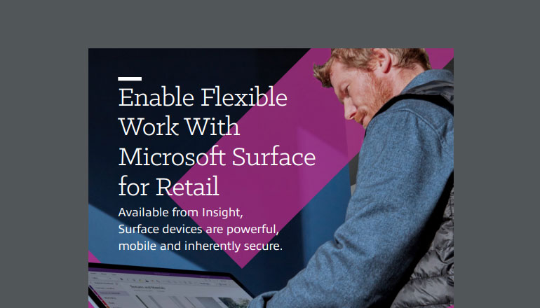 Article Enable Flexible Work With Microsoft Surface for Retail  Image