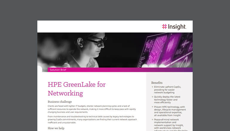 Article HPE GreenLake for Networking Image