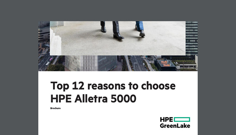 Article Top 12 Reasons to Choose HPE Alletra 5000 Image
