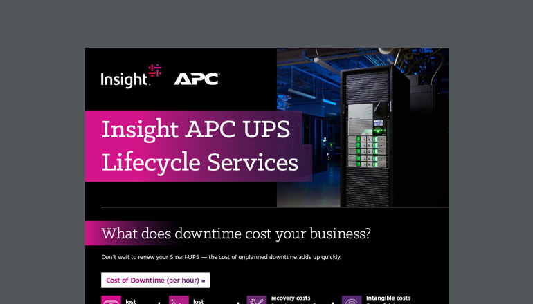 Article Insight APC UPS Lifecycle Services  Image