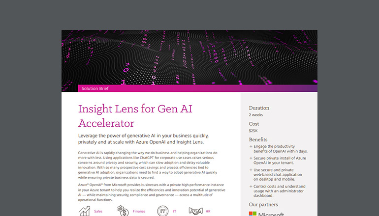 Article Insight Lens for Gen AI Accelerator Image