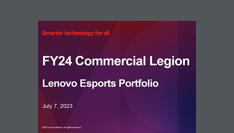 Article Lenovo FY24 Esports Portfolio Image